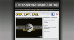 Desktop Screenshot of maxgripsystems.com